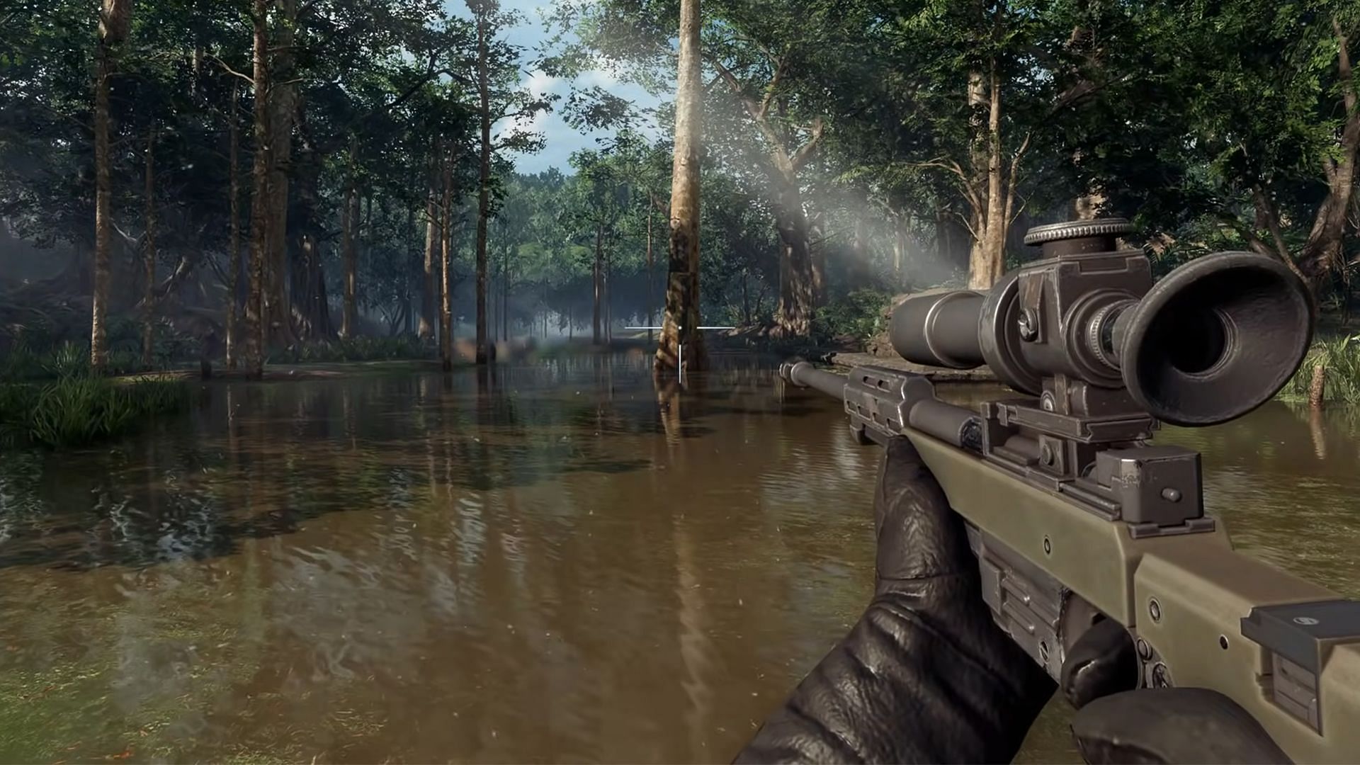 The IQA-11 in Battlefront 2 (Image via YouTube/@Weapons_From_Games || EA)
